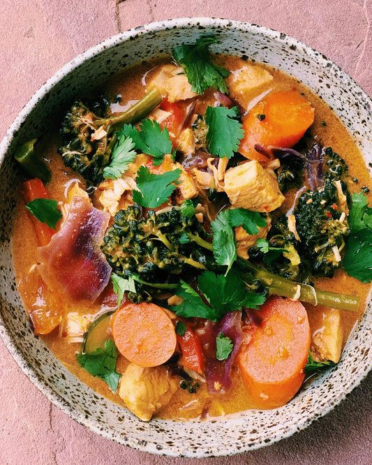 Instant Pot Chicken & Veggie Curry