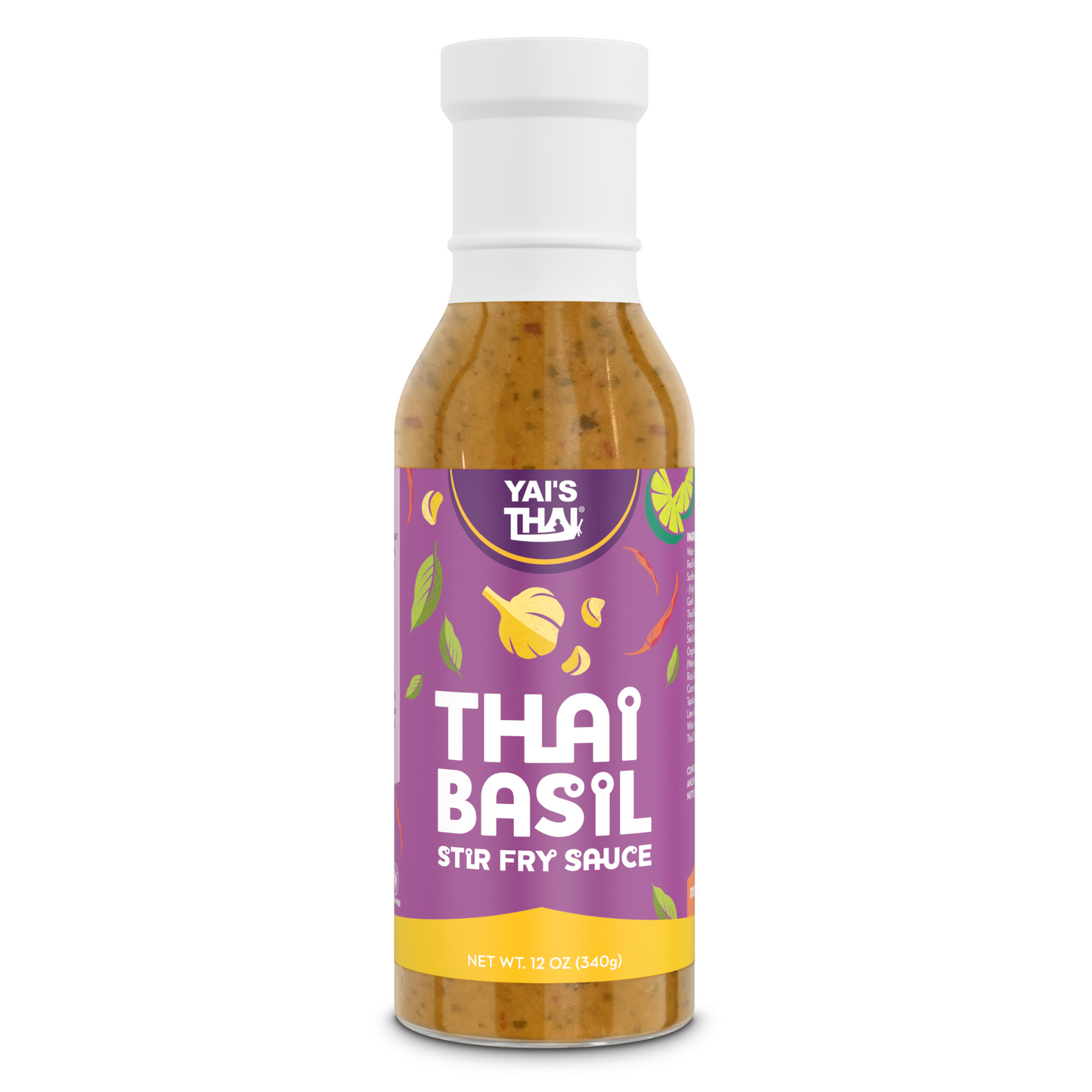 yais thai thai basil stir fry sauce front view